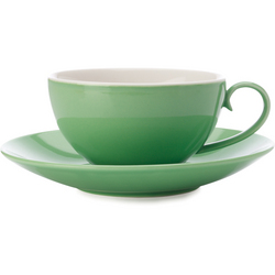 Maxwell & Williams Colour Basics 200ml Cup & Saucer Green -