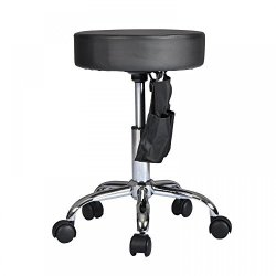 Rolling Stool With Wheels Stool Chair Swivel Stool Height Adjustable Office Stool Massage Stool Spa Chair Diameter 14 Inches Hydraulic Chair Medical Stool