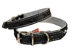 Dog Collars Leather pvc Moulded No 5 20MM X 55CM