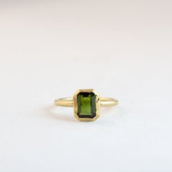 Emerald Large - Green Tourmaline - Medium