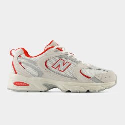 New Balance Men&apos S 530 White red Sneaker