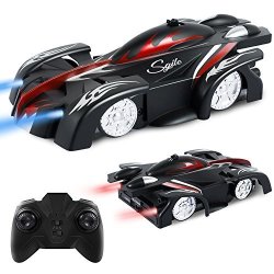 Sgile Remote Control Car Toy Cool Rechargeable Rc Wall Climber Car With MINI Control Dual Mode 360 Rotating Stunt Car LED Head Gravity-defying Copy Right Reserved