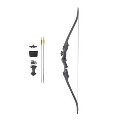 Velocity Archery - Stampede Youth Recurve Bow Kit Black 20LBS