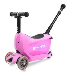 MINI2GO Deluxe Plus Ride On And Scooter - Pink