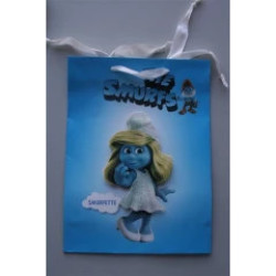 Smurf Gift Bag 27x20cm