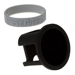 Fotodiox Gotough Silicone Mount With Neutral Density 1.2 ND16 4-STOP Filter For Gopro Hero & HERO5 Session Camera Black GT-H5S-ND16