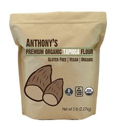 Anthony's Organic Tapioca Flour starch 5 Lb