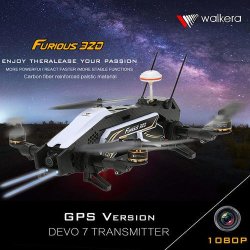 Original Walkera Furious 320 Gps Version Fpv Racing Drone Rtf Rc Quadcopter With Osd 1080p Hd Camera