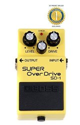 Boss SD-1 Super Overdrive Pedal With 1 Year Free Extended Warranty