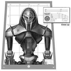 Battlestar Galactica Poster Replica - Cylon Centurion