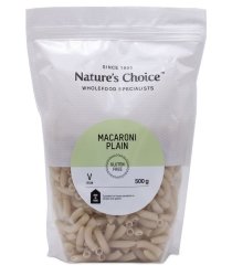Nature's Choice Gf Plain Macaroni - 500G
