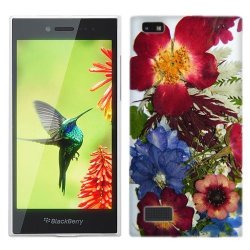 For Blackberry Leap Pressed Blossoms Phone Cover Case