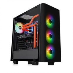 Thermaltake CA-1I3-00M1WN-05 View 21 Tempered Glass Rgb Plus Edition Atx Mid Tower Case