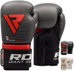 RDX Boxing Gloves Rex F13 Silver