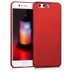 Kwmobile Stylish Hard Cover For Huawei P10 Red Matt