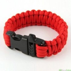 Paracord Bracelet Red