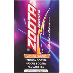 Vita-Aid Energy Effervescent Tablets Orange 20S