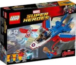 Lego Super Heroes - Captain America Jet Pursuit