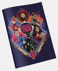 Freecom Justice League Precut Book Covers - Navy - Navy One Size