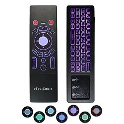 7 Color Backlight MINI Wireless Keyboard Air Remote Control With Touchpad 2.4GHZ Connection Best For Android Tv Box Htpc Iptv PC Raspberry Pi 3
