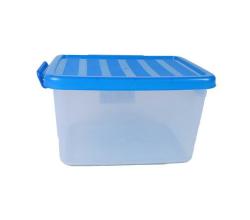 Multi Plastic Storage Container With Assorted Colour Lids.