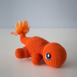 Handmade Crochet Charmander Pokemon