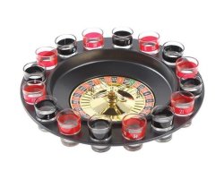 Shot Glass Roulette Drinking Game Set