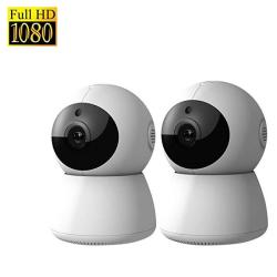 EWarehouse Dophigo 1080P HD Dome 360 Wireless Wifi Baby Monitor Safety Home Security Surveillance Ip Cloud Cam Night Vision Camera For Baby Pet Android Ios Apps