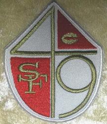 New San Francisco 49ers NFL Football Embroidered Patch 5 1/4 Iron On Sew On