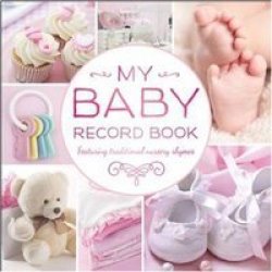 My Baby Record Book Pink Hardcover