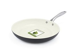 Greenpan Lima 3D I Love Meat & Poultry 11 Inch Hard Anodized Non-stick Dishwasher Safe Ceramic Fry Pan