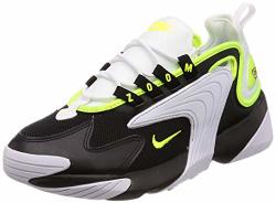 Nike Men's Zoom 2K Black volt white Synthetic Cross-trainers Shoes 9.5 M Us