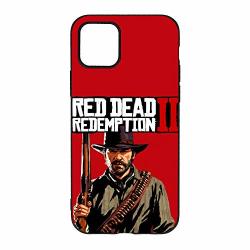 Bao-ljh Phone Case cover For Apple Iphone 11 Shockproof Tpu Protective Case For Apple Iphone 11 6.1 Inch With Red_dead Red-emp-tion 2 Inspired Design