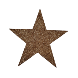 Polystyrene Bronze Star - 15CM