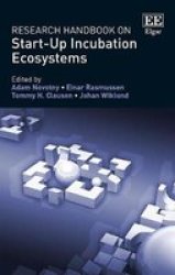 Research Handbook On Start-up Incubation Ecosystems Hardcover