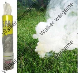 Airsoft And Paintball Tactical Smoke Grenades 60 Sec - Colour White
