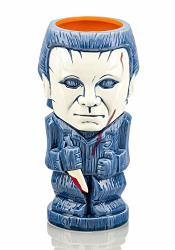 Geeki Tikis Halloween Michael Myers Mug Official Halloween Collectible Horror Tiki Style Ceramic Cup Holds 22 Ounces