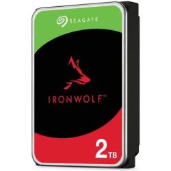 Seagate Ironwolf ST2000VN003 2TB 3.5" Hdd Nas Drives Sata 6GB S Interface 1-8 Bays Supported Mut: 180TB YEAR Rv: No Dual P