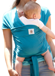 Pod Baby Carriers Pod Wrap Baby Carrier Teal