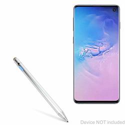 Samsung Galaxy S10 Stylus Pen Boxwave Accupoint Active Stylus Electronic Stylus With Ultra Fine Tip For Samsung Galaxy S10 - Metallic Silver