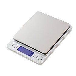 3000G 0.1G Digital Electronic Portable Pocket Small MINI Precise Kitchen Balance Platform Weighing Scale