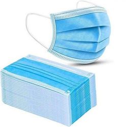 Face Mask - 3 Ply Disposable Mask - Pack Of 1000