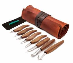 Japanese Power Grip V & U Chisel Tool Set Best for Wood-Carving