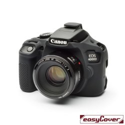 - Canon 4000D Dslr - Pro Silicone Case - Black ECC4000DB