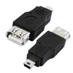 T2SC Mini USB Male To USB Female Adapter