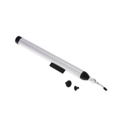 Vacuum Convenient Suction Pen - Silvery White Black