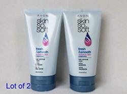2 Avon Skin So Soft Fresh & Smooth Sensitive Skin Facial Hair Removal Cream By Avon