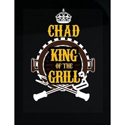 Wowteez Chad King Of The Grill Bbq - Sticker