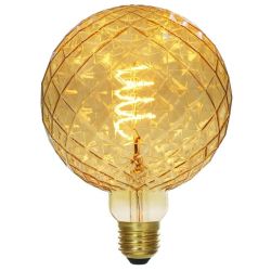 LED Light Bulb Filament E27 3.5W Warm White Amber Pineapple Shape