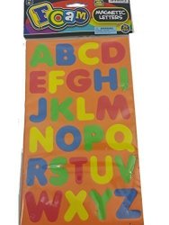 Foam Magnetic Letters 26 Piece With Alphabet Symbols Preschool Educational Toy By Enigmatoys